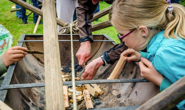 survivalweekend-vuurmaken